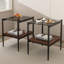 Table basse et tables de bout, ensemble de 3, avec couche de panneau de fibres à densité moyenne, tables modernes pour le salon-1568567739-1568567740