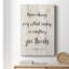 Toile tendue avec châssis de qualité supérieure Rejoice Always-1900055213