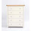 Soraya 90 cm W Chest of 5 Drawers