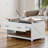 38" Multifunction Farmhouse Coffee Table Board Game Table with Removable Tabletop and Charging Station-1342376839