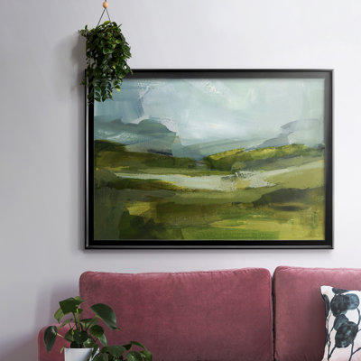 Toile tendue avec cadre Emerald View III