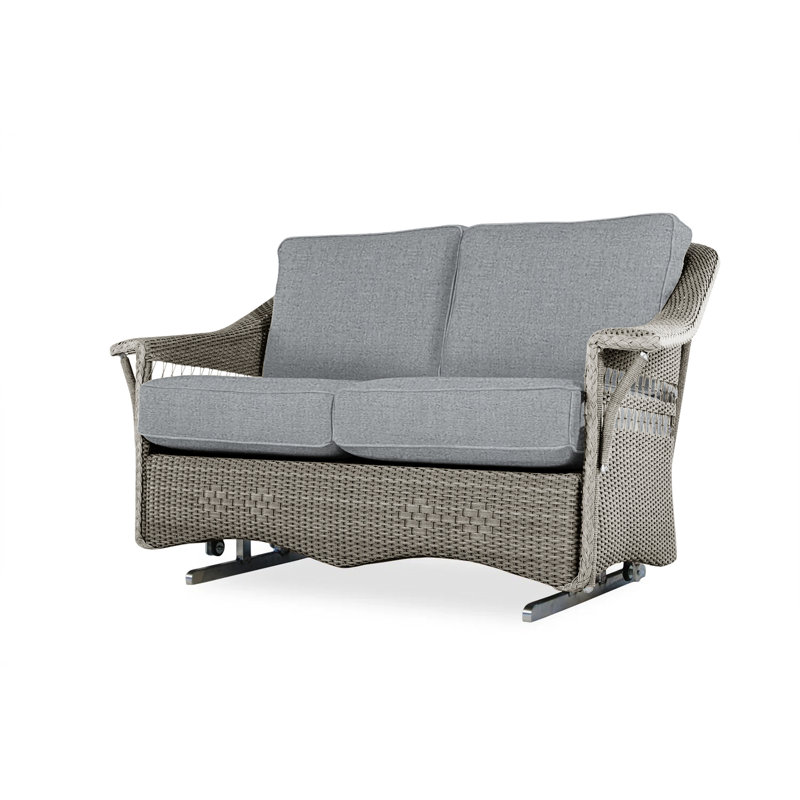 Nantucket Outdoor 2 - Seat Loveseat, Stratosphere Cloud, Pewter