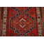 Geometric Red   Runner Rug 4x10