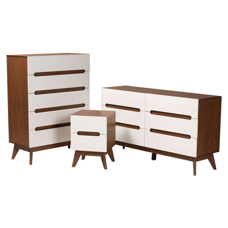 Commode double 13 tiroirs l 55,98 "