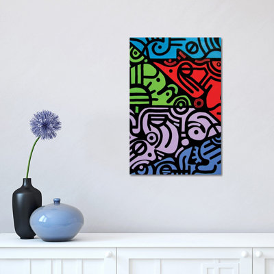 Reflections by Billy The Artist - Print on Canvas