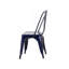 Ensemble de 2 chaises de salle à manger industrielles en métal de 18 pouces de hauteur empilable à l'intérieur, à l'extérieur, légère, facile à nettoyer, facile à assembler et durable-980506680-980506678