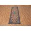 Tapis de couloir traditionnel rétro rose 3 x 9
