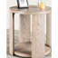 Table de bout ronde 1 pièce de style moderne
