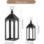 2 Pack Iron Candle Holder Hanging Candelabra for Home Decor