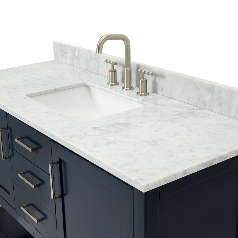 Bayhill 55'' W Single Vanity, Midnight Blue