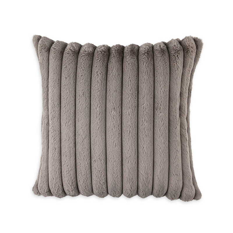 Mondo Pillow Cover & Insert, Granite, Square 22"