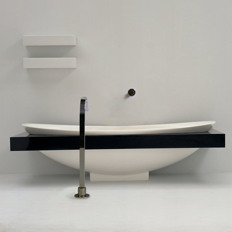 Suave 78.75'' L Soaking Bathtub, Matte Black