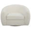 Fauteuil pivotant en polyester 43 po Dazion