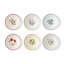 Botanic Garden Meadow Set Of 6 Oatmeal Bowls, Assorted