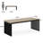 Zaiveon 78.74" Iron Dining Table(Chairs not included)-846784629-854944364