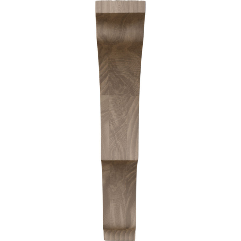 Support en bois Avila, Noyer, H 10,5 po x l 1,75 po x P 7,5 po