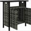 Table basse d'extérieur, organisateur d'armoire de rangement pour serviettes et table de bar | Idée de cadeau