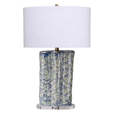 Flurry Ceramic and Acrylic Standard Lamp