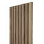 Panneaux muraux en bois à lattes 3D 106 "x 12,6" 106 | Conception moderne, insonorisante et écologique-117979426
