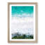 Walking on the Beach in Abstract - Picture Frame Graphic Art Print-55760804-55760807