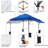 17 Ft. W X 10 Ft. D Steel Pop-Up Canopy-67153167
