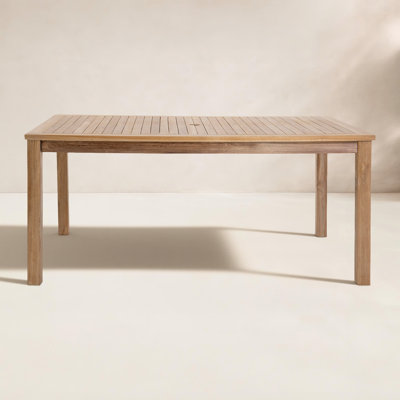 Sylva 72'' Teak Outdoor Dining Table