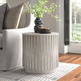Sylvia Solid Wood End Table