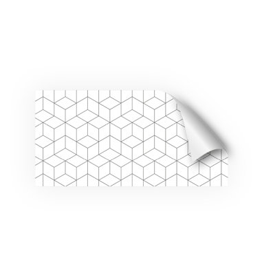 Soloman 60cm W x 120cm L PVC Peel and Stick Panel