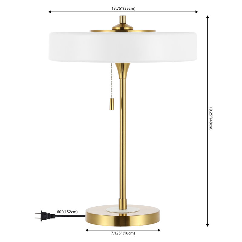 Lampe Settimo, Blanc