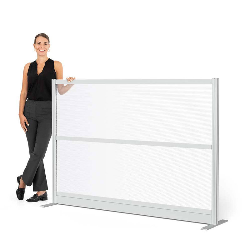 Système de cloison modulaire Harmony Translucence, l 70 po x H 48 po, H 70 po x L 48 po