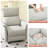 Adult Manual Rocking Chair Recliner, Home Theater Living Room Bedroom Single Sofa Recliner