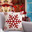  Housse de coussin géométrique en lin