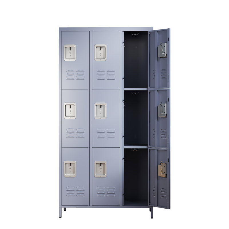 Storage Cabinet, Metal Storage Locker Cabinet, Rectangle Cabinet For Home Office