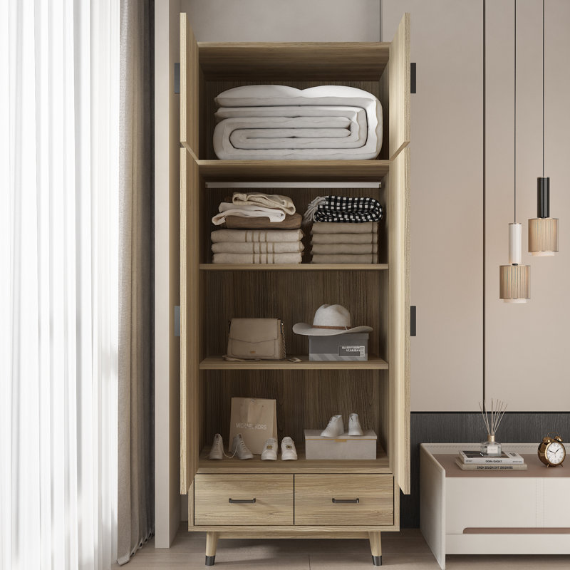 Armoire Romriell, Chêne