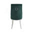 Ensemble de 2 chaises d'appoint en tissu et en acier inoxydable-1896098352