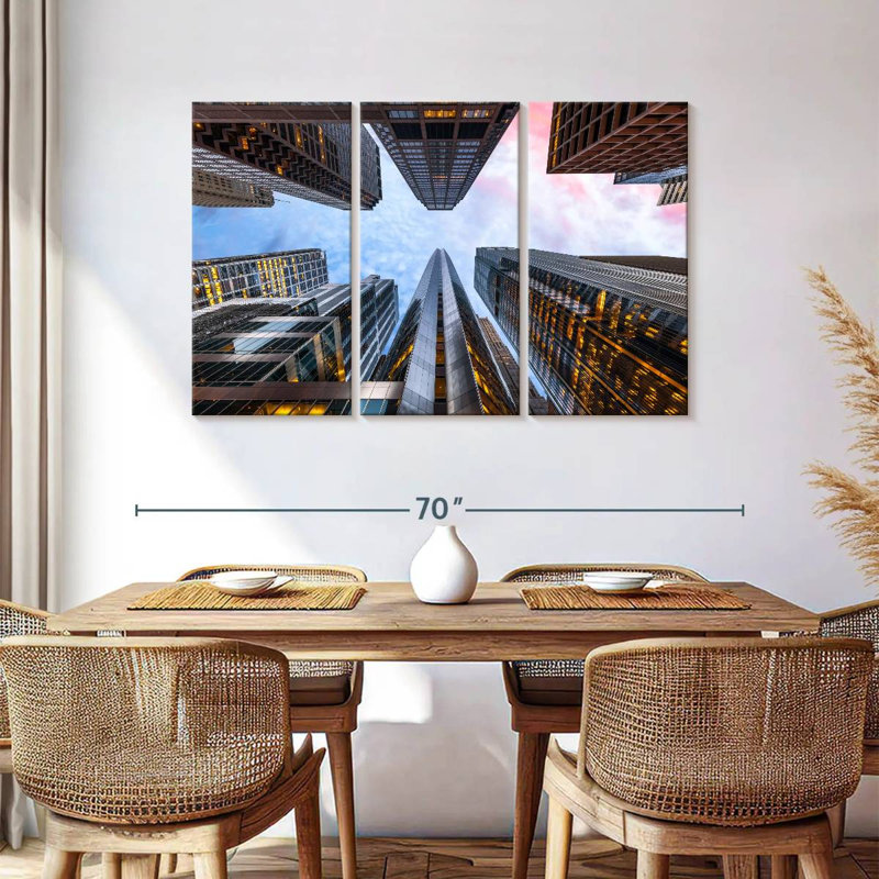 Lilie Chicago High Rises, 36" H x 57" W