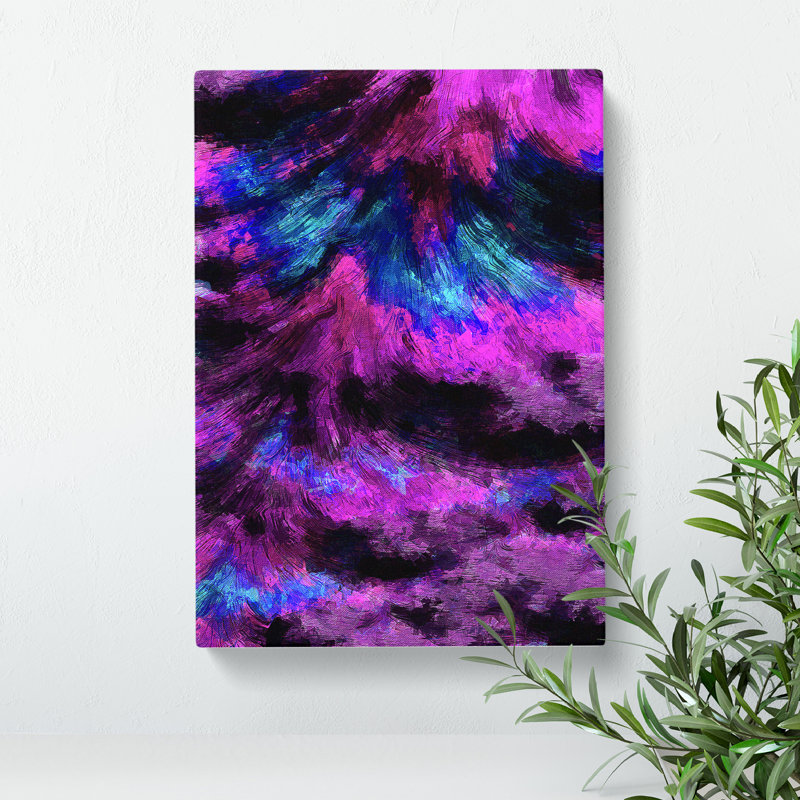 Flourish Abstract - Wrapped Canvas Painting, 50cm H x 35cm W x 3cm D