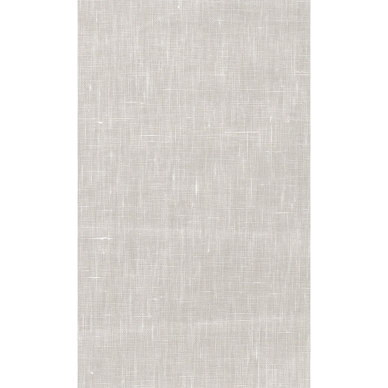 Papier peint tissé en toile de lin automne Pi., Gris / Crème