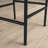 Stool, Black finish
