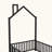 Metal House Platform Bed With Guardrail-1749464083-1749464080
