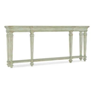 Traditions 78'' Solid Wood Top Console Table