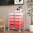 Nally 10 Drawer Storage Drawer with Locking Wheels-368105016