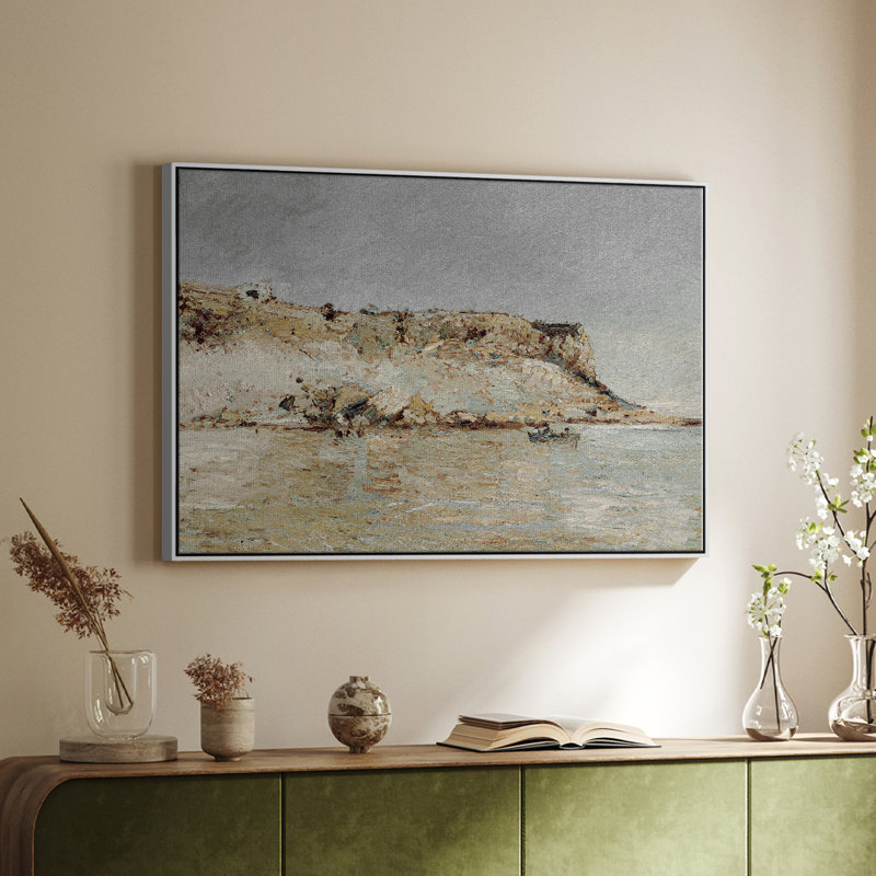 «Vintage Nautical Print-CLVI» sur, Blanc, H 17 po x l 25 po