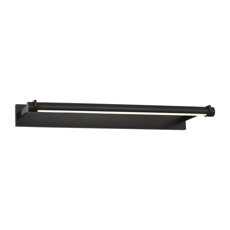 Katan Dimmable LED Wall Mount Picture Light,  Bronze, 2.8" H x 24" W x 8.3" D