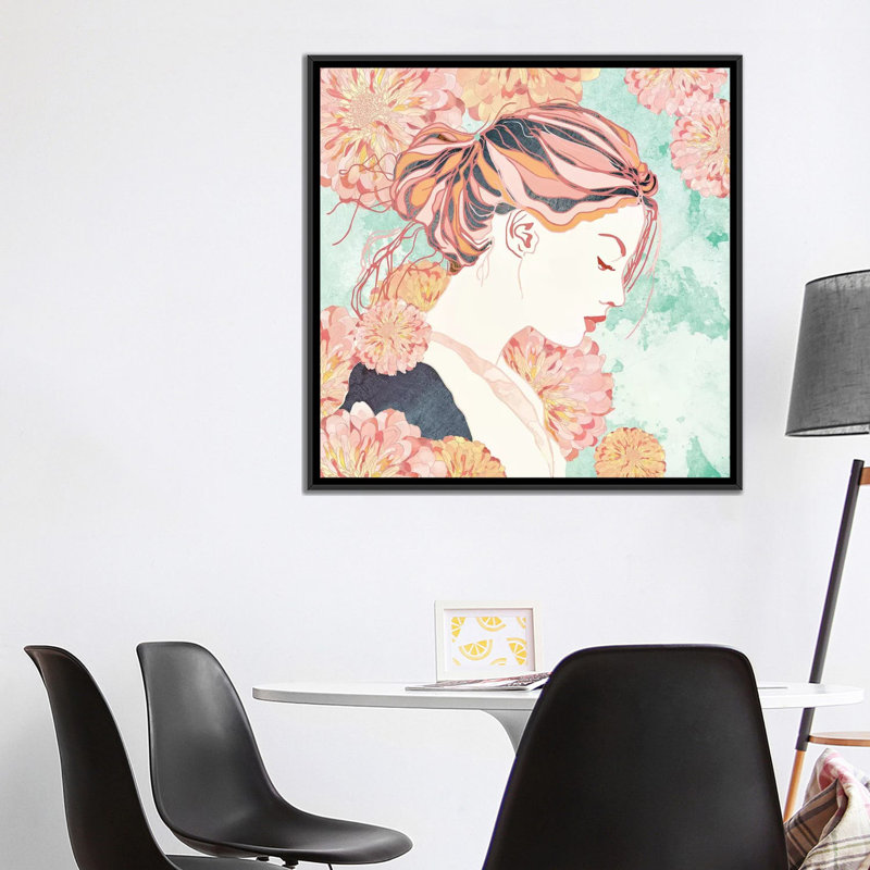 Winter Bay - impression d'art graphique, Aucun mat, Toile tendue, H 12 po x l 12 po x P 0,75 po