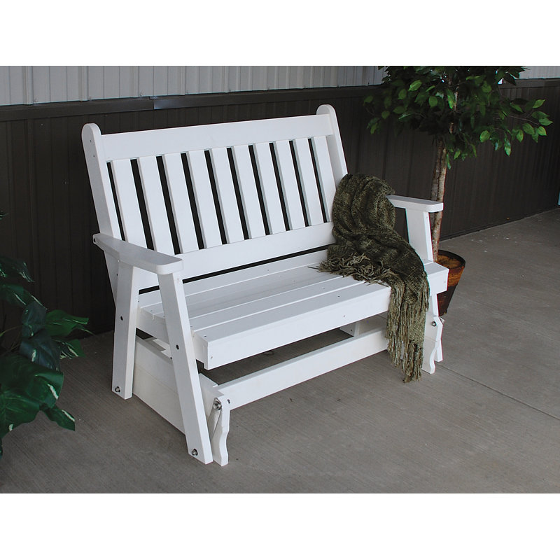 Banc Speth, H 41 po x l 62 po x P 27 po, Blanc