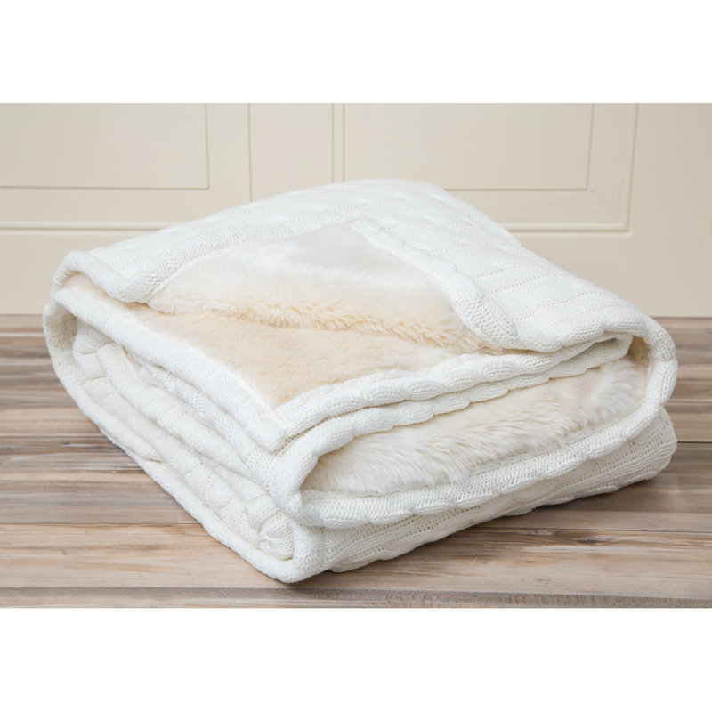 Knitted Throw Blanket