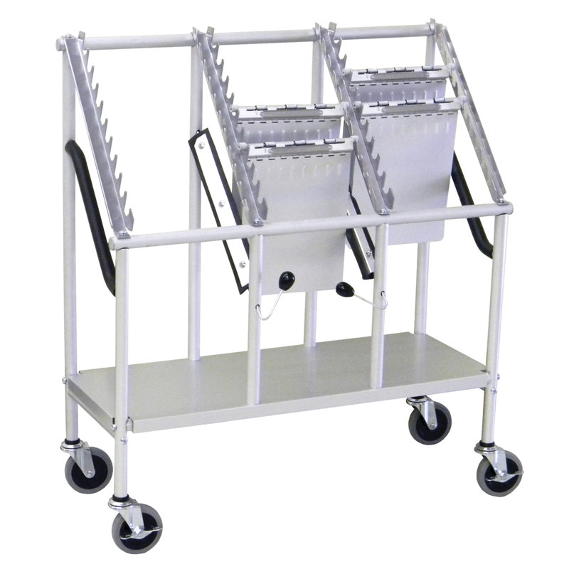 43'' H x 37'' W File Cart with Wheels