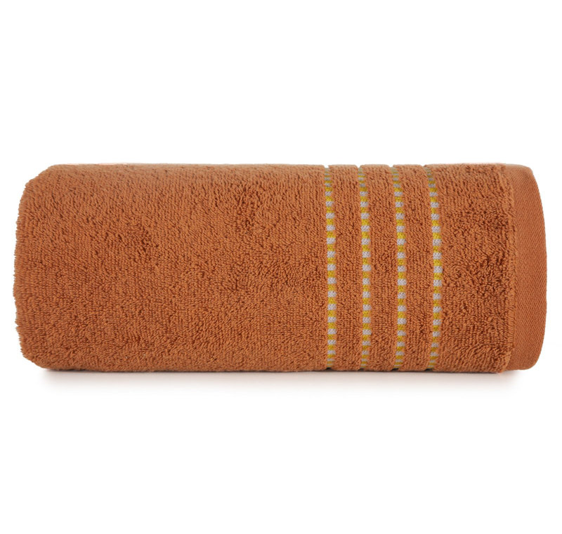 Ishwar Midweight Jacquard Hand Towel, Orange