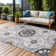 Tapis d'intérieur / extérieur gris Chartier